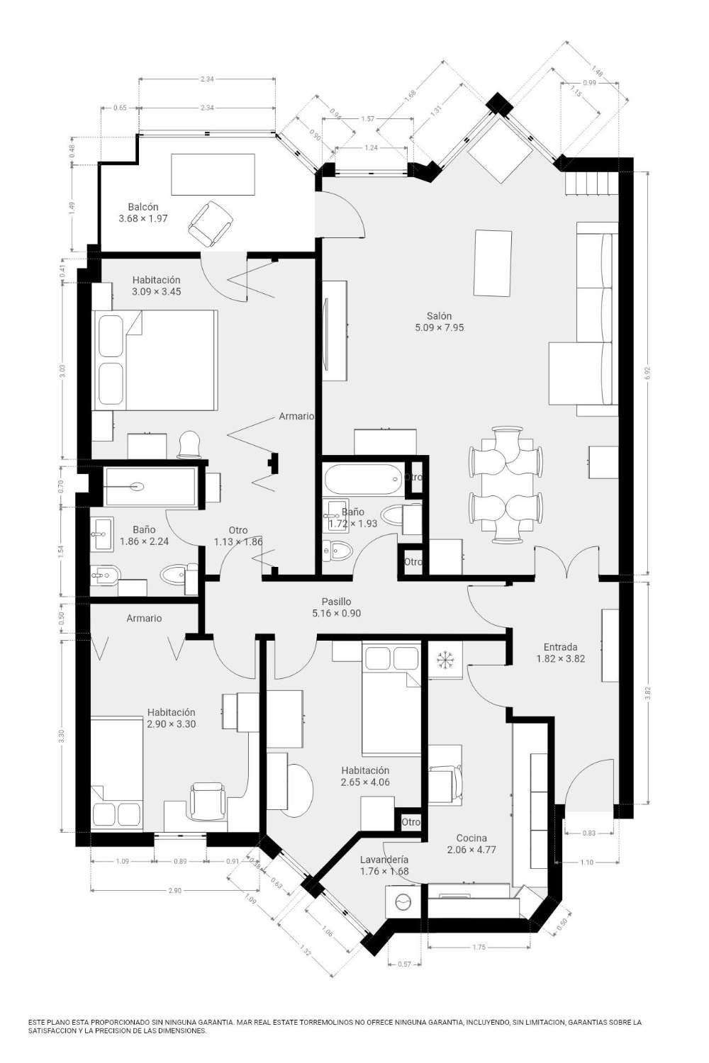 Vivienda amplia y bien ubicada en Torremolinos