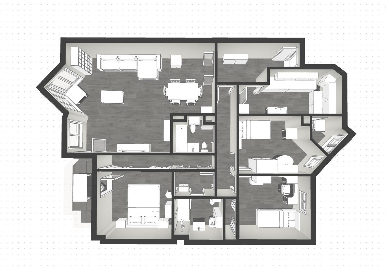Vivienda amplia y bien ubicada en Torremolinos