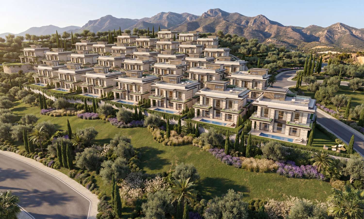 Exclusiva colección de 30 villas de lujo en las colinas de Benahavís