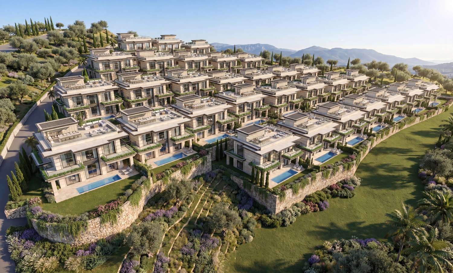Exclusiva colección de 30 villas de lujo en las colinas de Benahavís