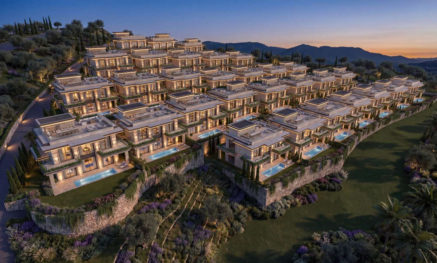 Exclusiva colección de 30 villas de lujo en las colinas de Benahavís