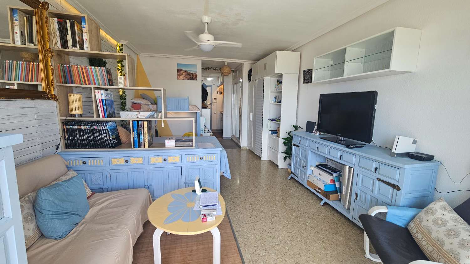 Estudio con impresionantes vistas frontales al mar en Bajondillo, Torremolinos