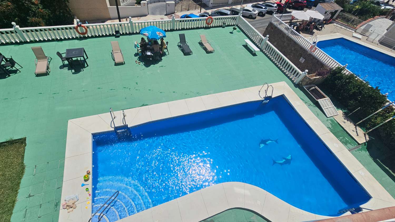 Estudio con impresionantes vistas frontales al mar en Bajondillo, Torremolinos