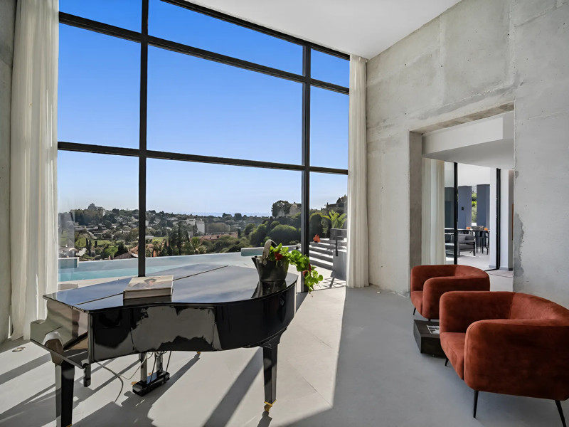 Villa de lujo contemporánea con vistas panorámicas al mar en Paraíso Alto, Benahavís