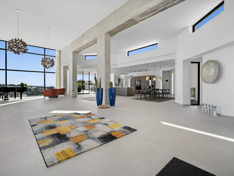 Villa de lujo contemporánea con vistas panorámicas al mar en Paraíso Alto, Benahavís