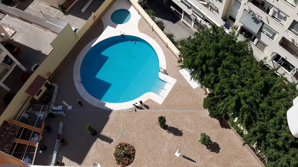 Estudio con vistas al mar en el centro de Torremolinos