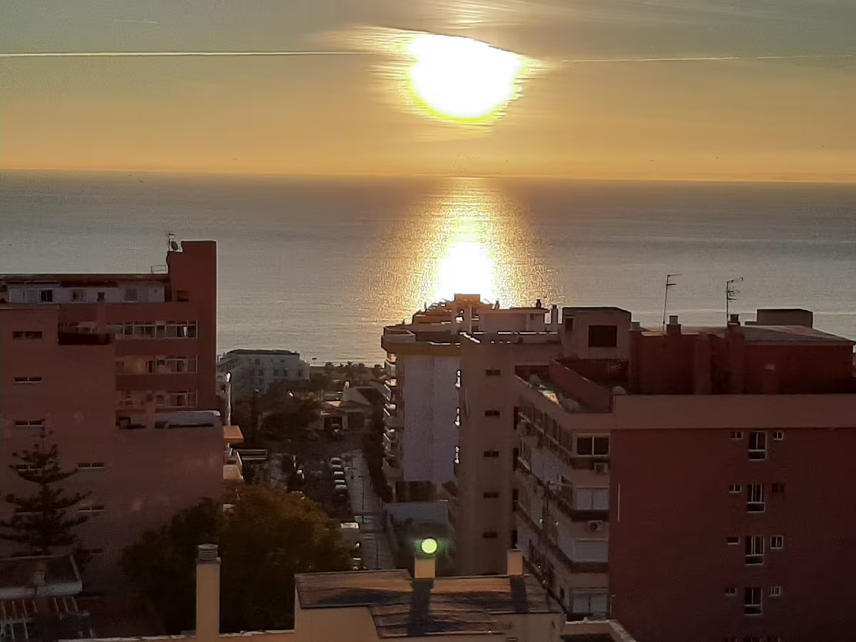Estudio con vistas al mar en el centro de Torremolinos