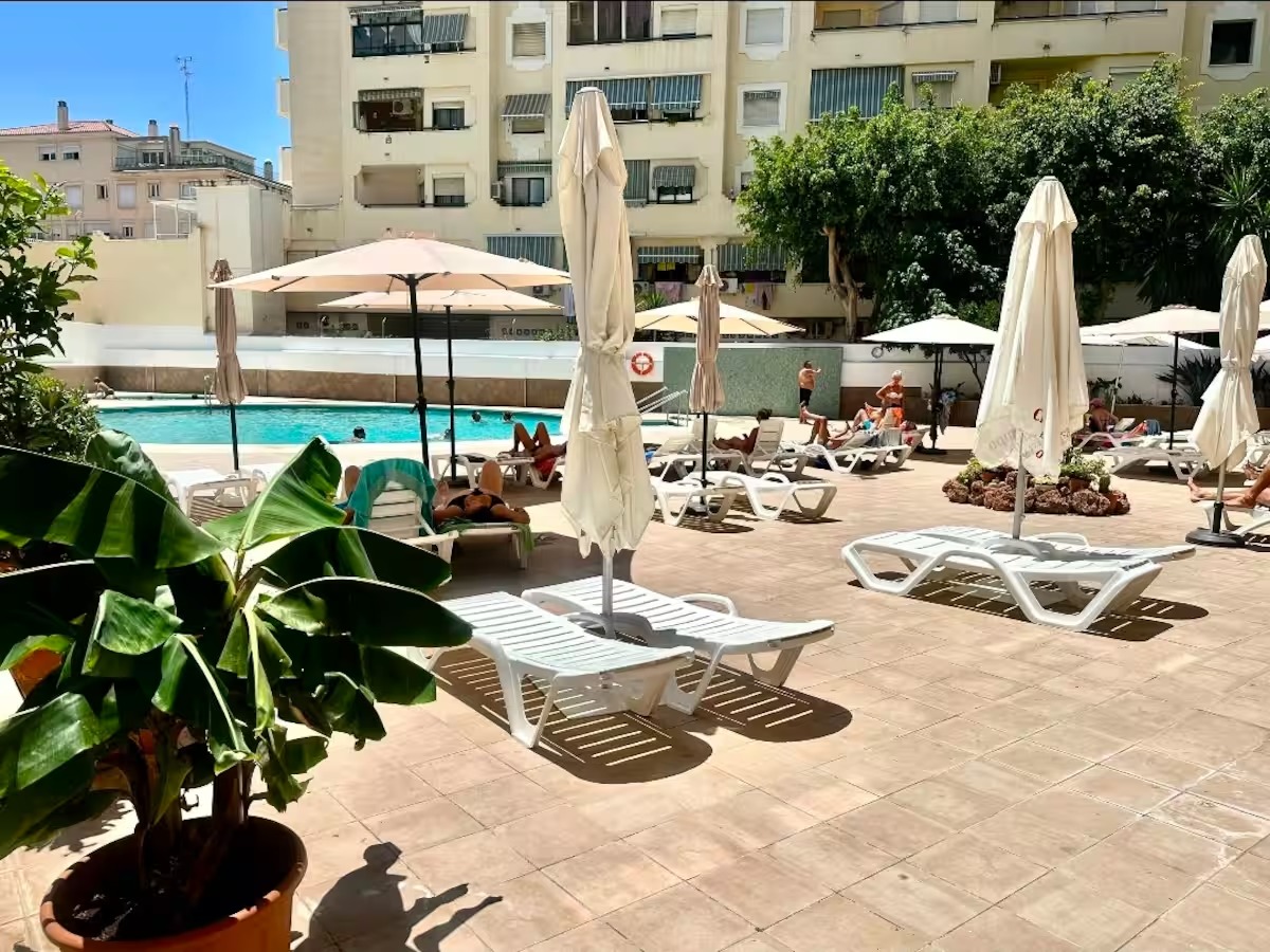 Estudio con vistas al mar en el centro de Torremolinos