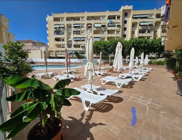 Estudio con vistas al mar en el centro de Torremolinos