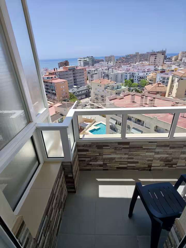 Estudio con vistas al mar en el centro de Torremolinos