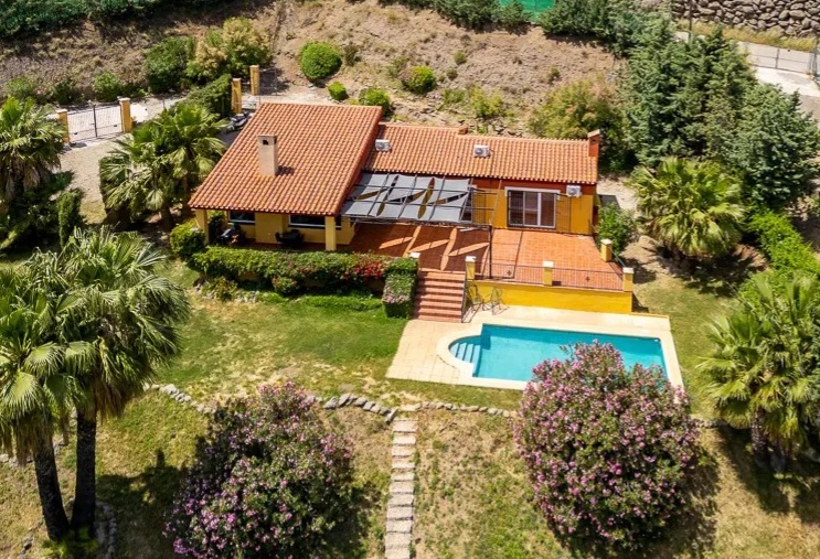Vivienda con piscina privada y vistas panorámicas al Mediterráneo en Alhaurin de la Torre