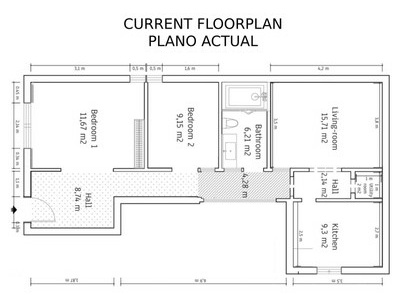 Penthouse til salg i Centro histórico (Málaga)