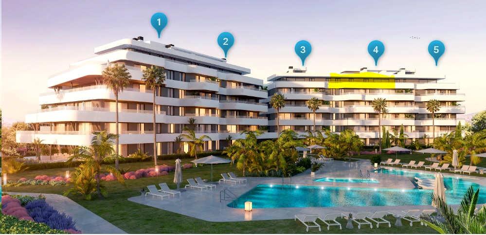 Ático espectacular en primera línea de playa – Vistas frontales al mar