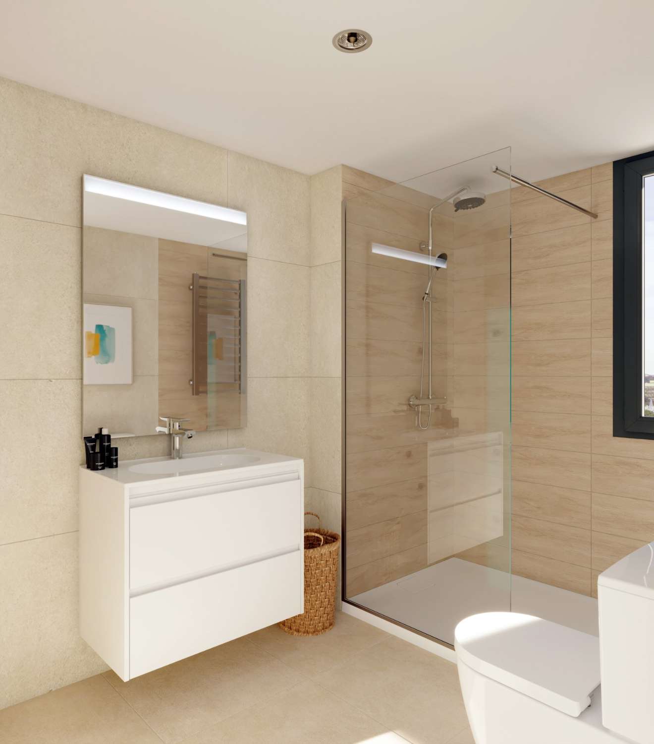 Ático espectacular en primera línea de playa – Vistas frontales al mar