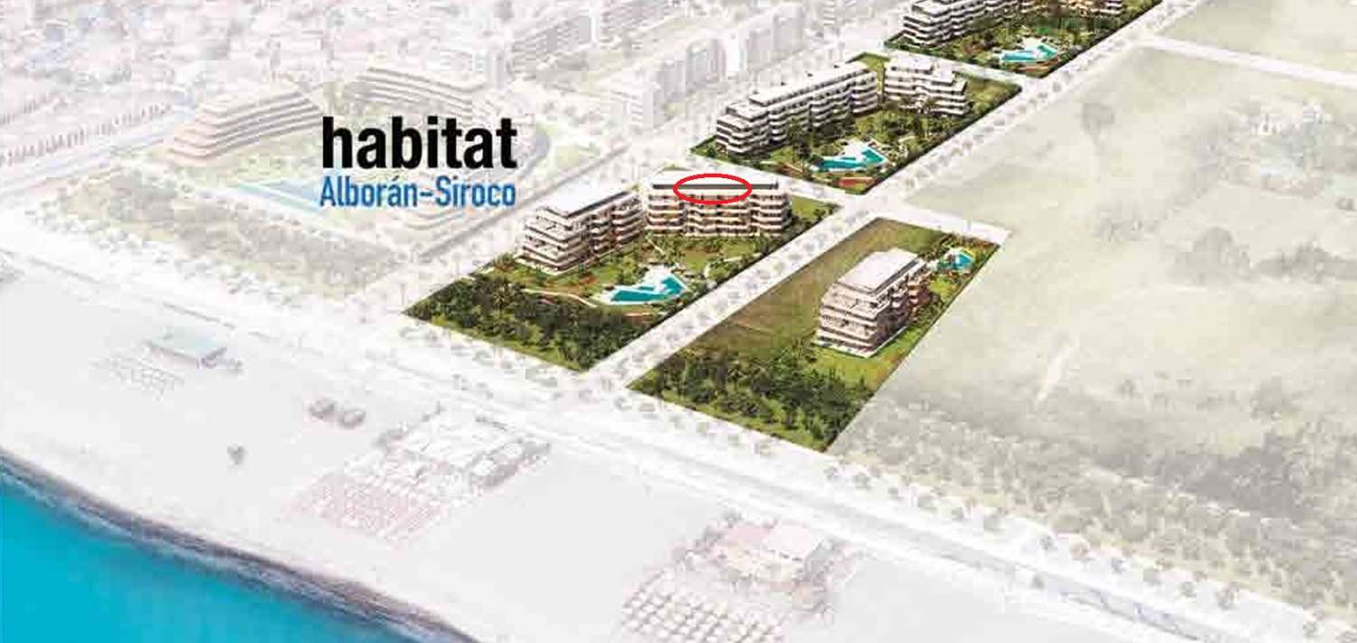 Ático espectacular en primera línea de playa – Vistas frontales al mar