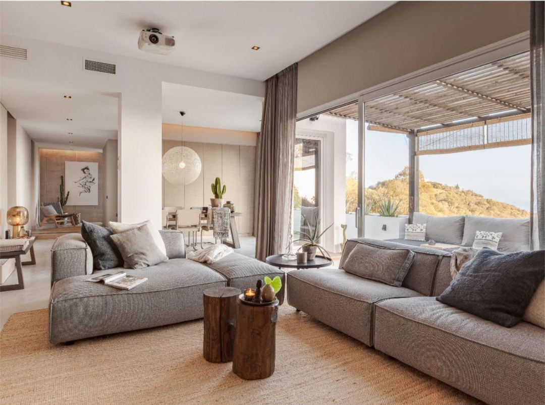 Impresionante apartamento en La Mairena con vistas panoramicas al mar