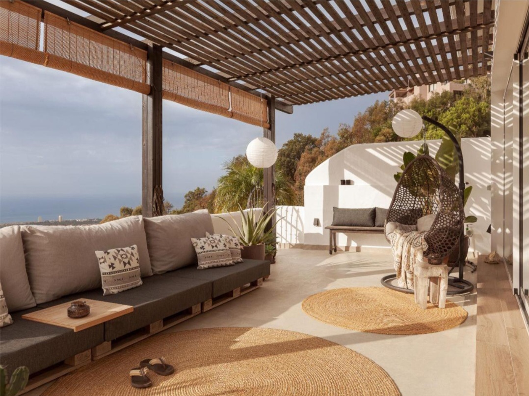 Impresionante apartamento en La Mairena con vistas panoramicas al mar