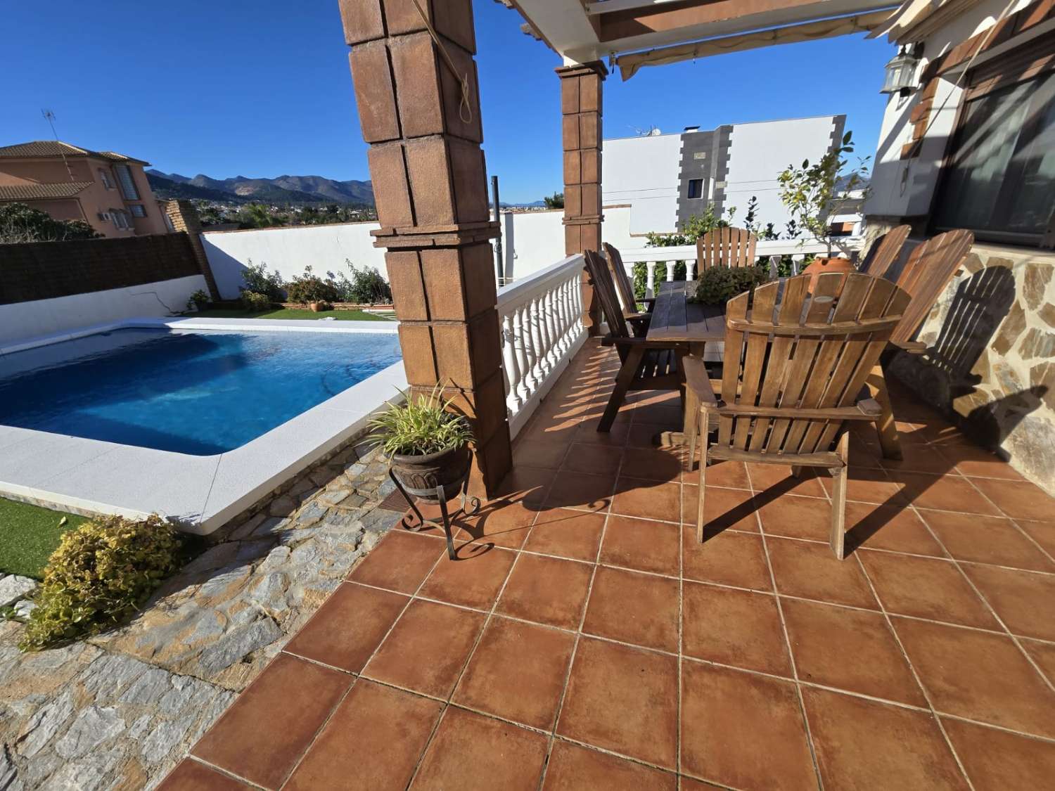 Coqueta villa independiente con piscina privada en Alhaurin de la Torre