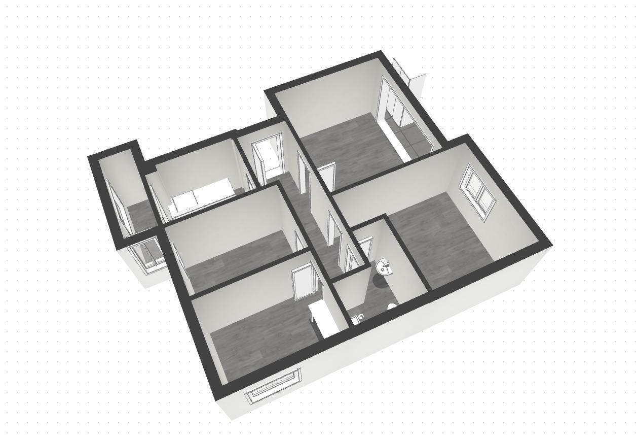 Acogedor piso reformado de 3 dormitorios y 1 baño, situado en la tranquila y bien comunicada zona de El Calvario.