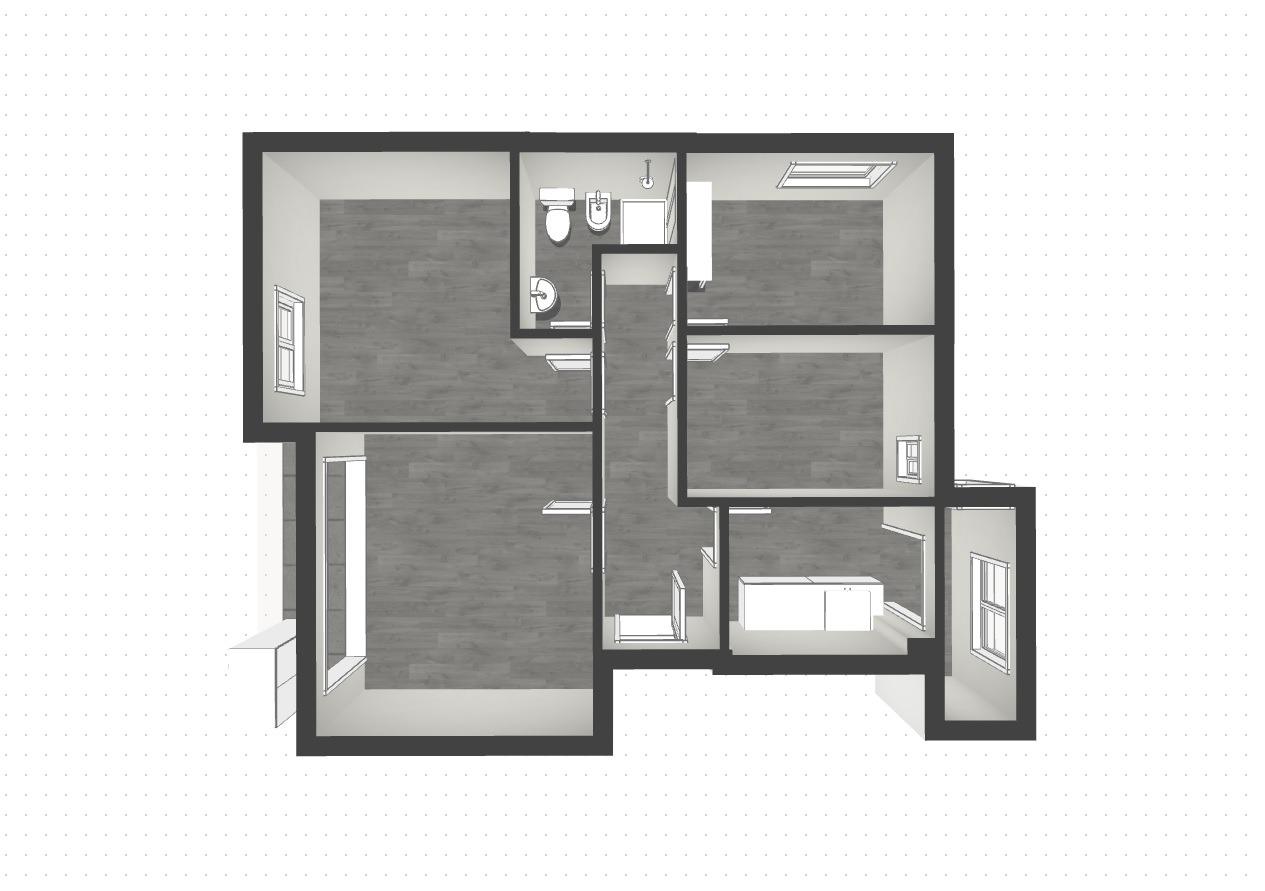 Acogedor piso reformado de 3 dormitorios y 1 baño, situado en la tranquila y bien comunicada zona de El Calvario.