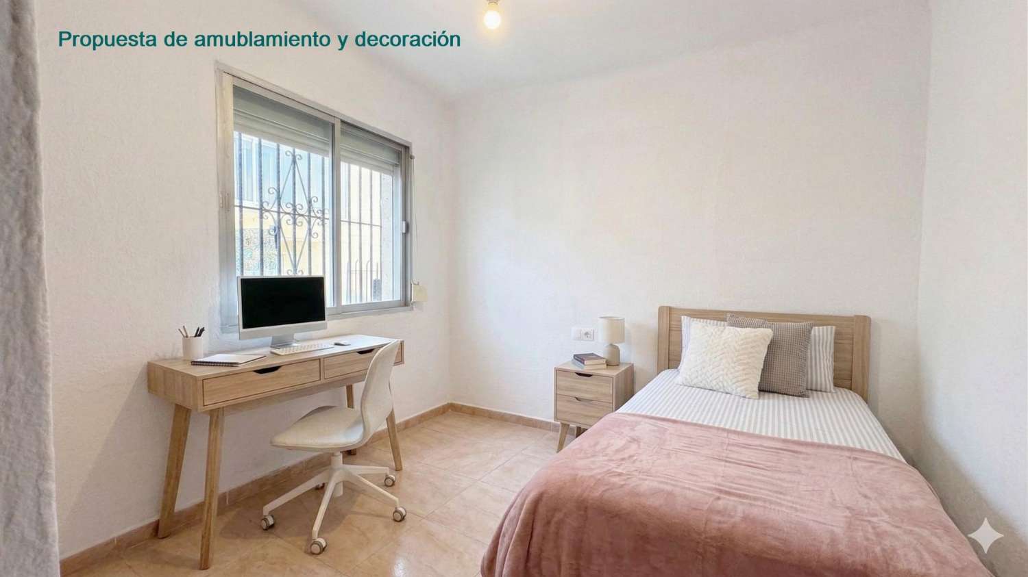 Acogedor piso reformado de 3 dormitorios y 1 baño, situado en la tranquila y bien comunicada zona de El Calvario.