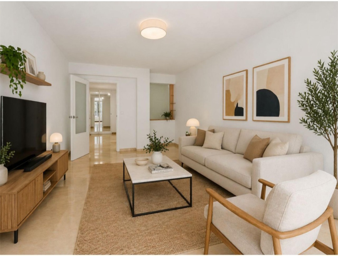 Espectacular piso de 3 dormitorios con licencia turística a 200 m de la playa – Fuengirola centro
