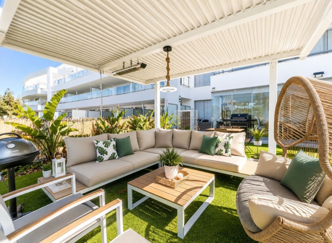 Exclusivo apartamento de lujo prácticamente nuevo con espectacular jardín privado de 128 m²
