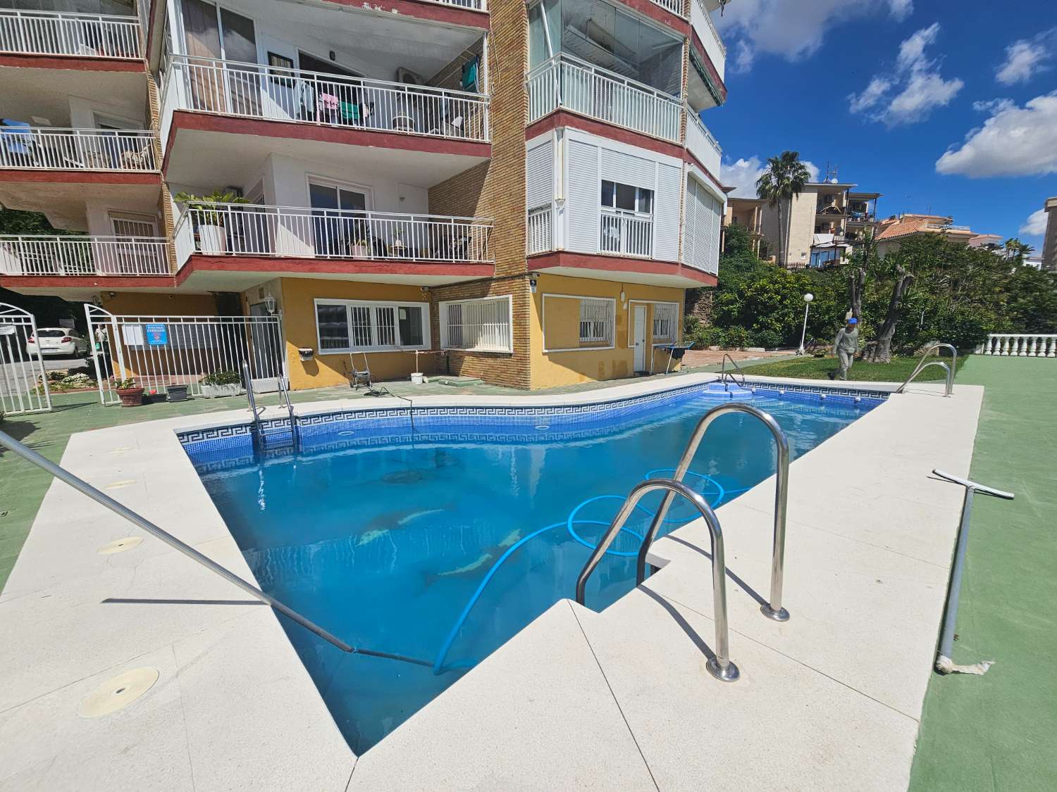 Estudio con impresionantes vistas frontales al mar en Bajondillo, Torremolinos