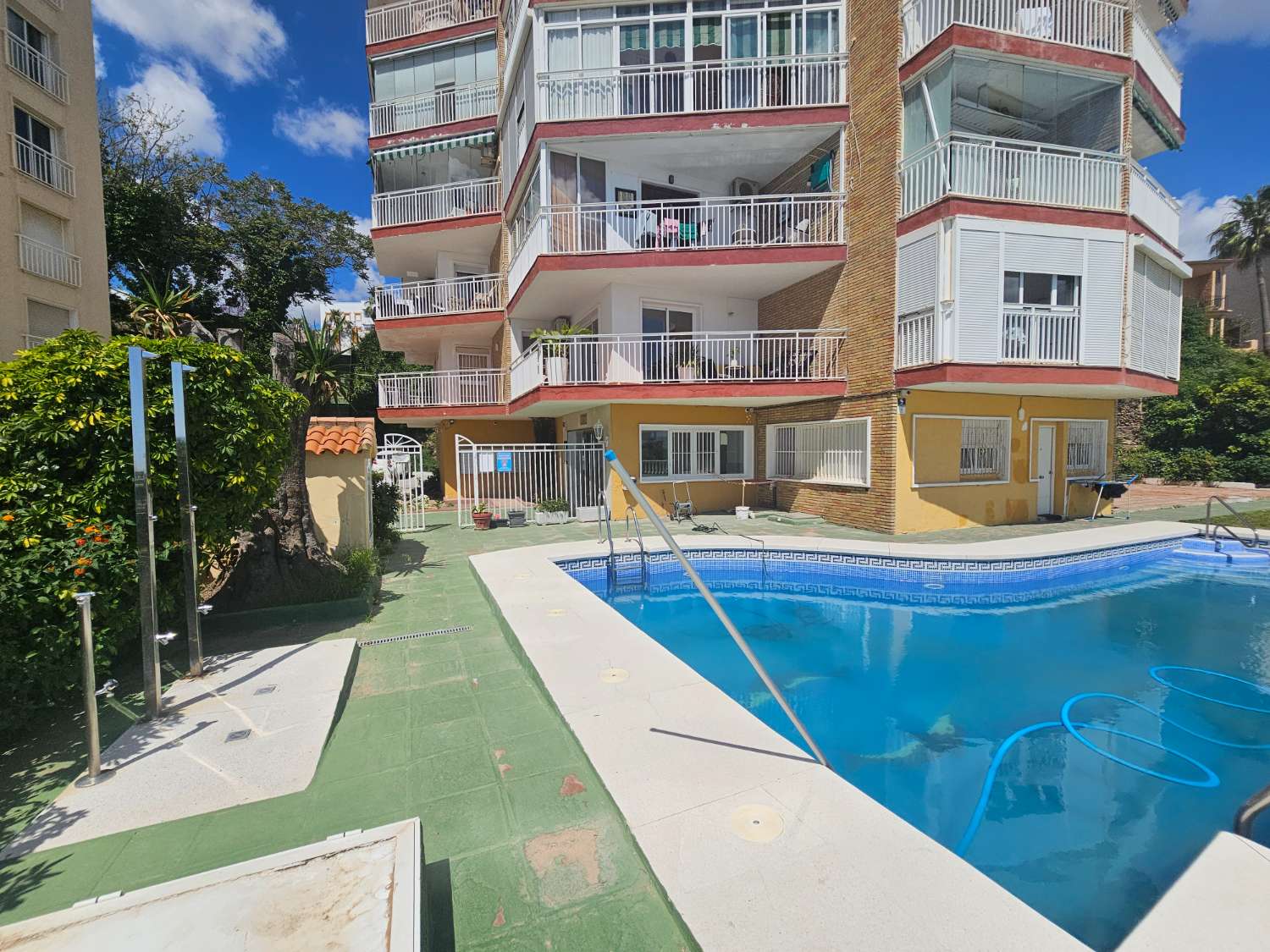 Estudio con impresionantes vistas frontales al mar en Bajondillo, Torremolinos
