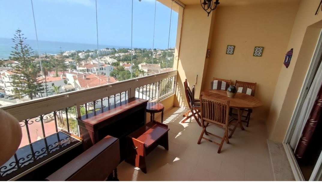 Apartamento en La Cala de Mijas con vistas al mar
