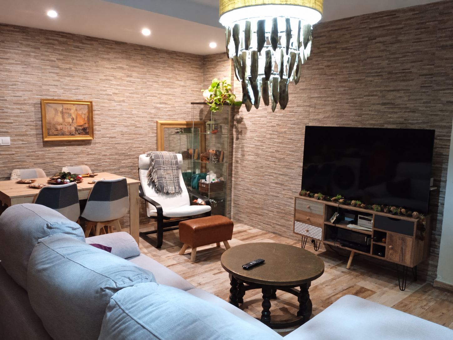 Apartamento con terraza y patio en Arroyo de la Miel