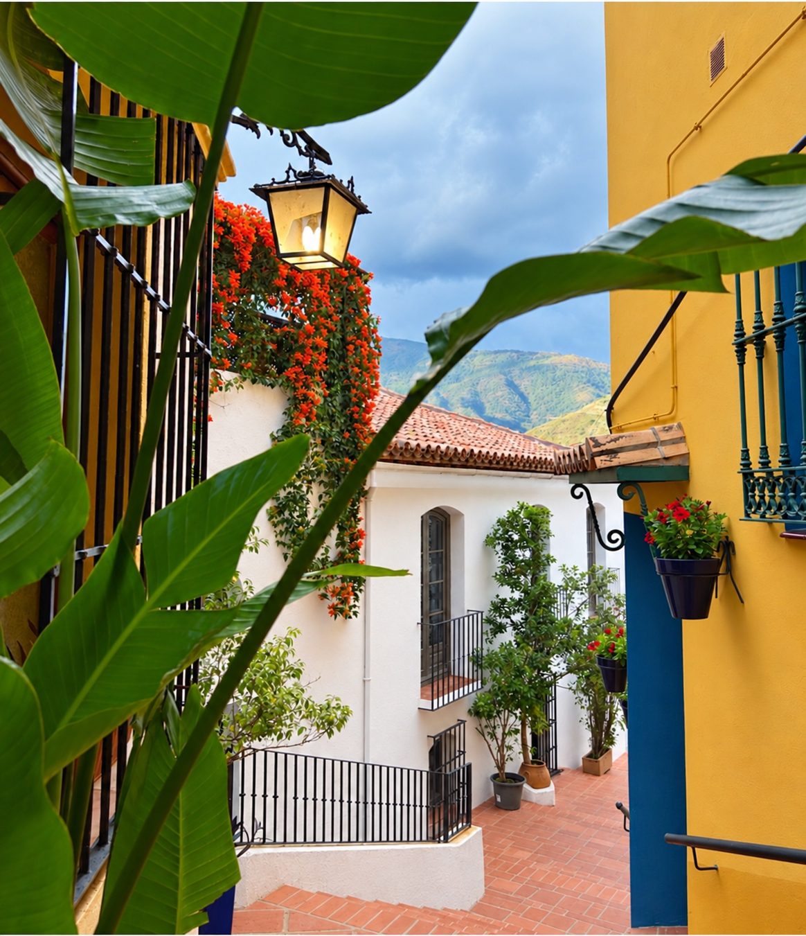 Una casa con alma, arte y vistas a la montaña en el corazón de Benahavís