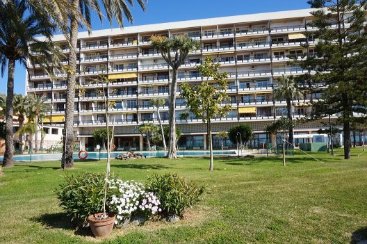 Appartement met uitzicht op zee en directe toegang tot het strand in Santa Clara