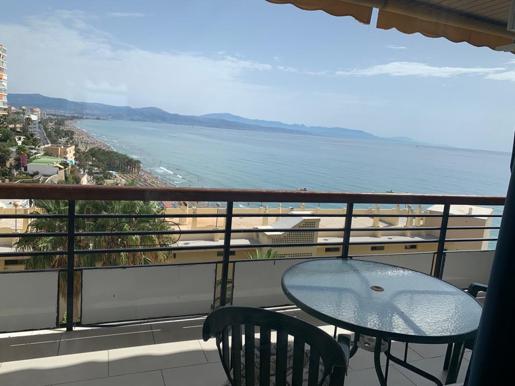 Appartement met uitzicht op zee en directe toegang tot het strand in Santa Clara