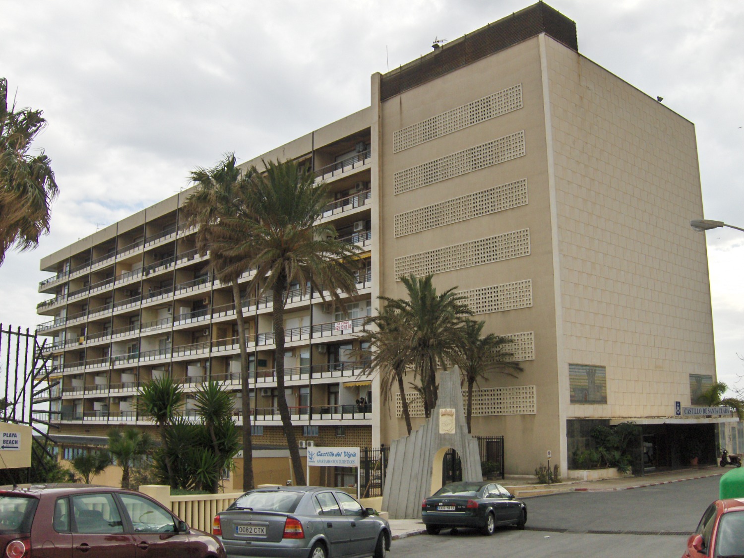 Appartement met uitzicht op zee en directe toegang tot het strand in Santa Clara